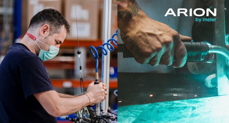 Arion, Empowering hoses: the new brand specialist in the transfer of adhesives